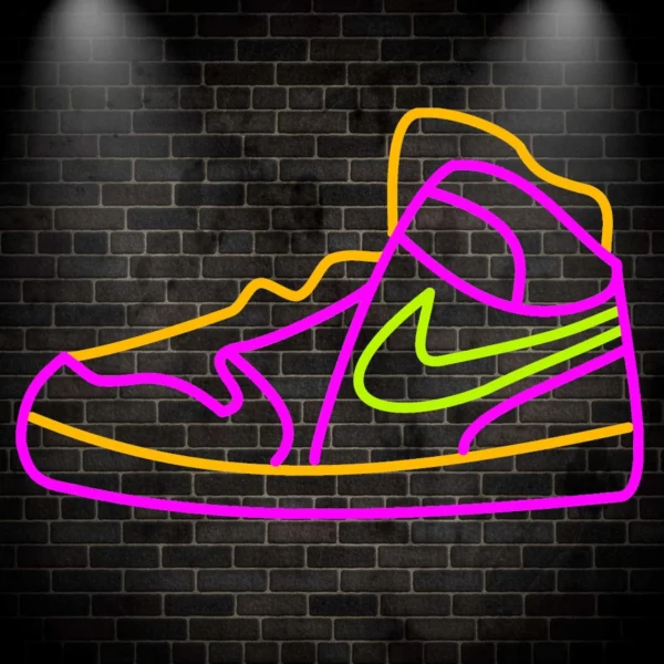 Neón led personalizado zapatillas Nike - Imagen 5