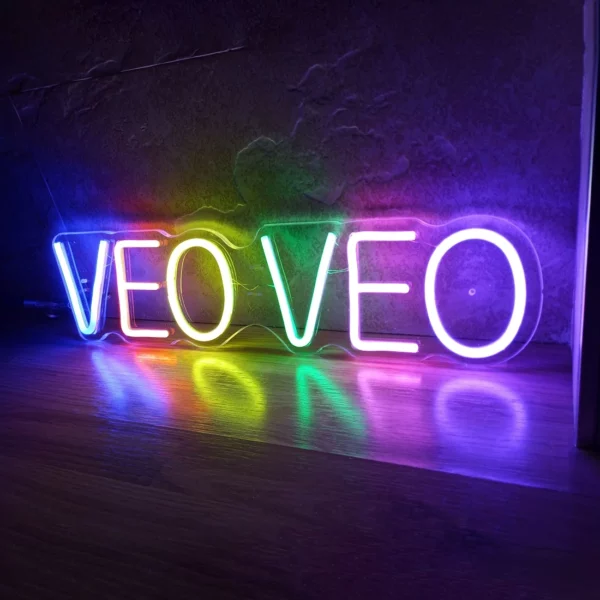 Cartel neón led con logo personalizado - Imagen 2