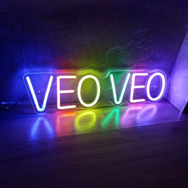 Cartel neón led con logo personalizado - Imagen 3