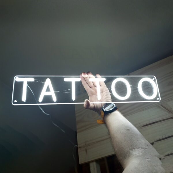 Neón-led personalizado logotipo TATTOO - Imagen 2