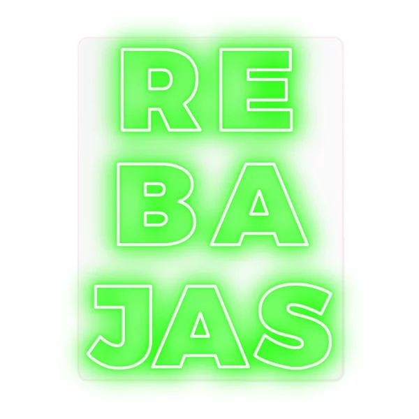 Neón led personalizado cartel REBAJAS - Imagen 10