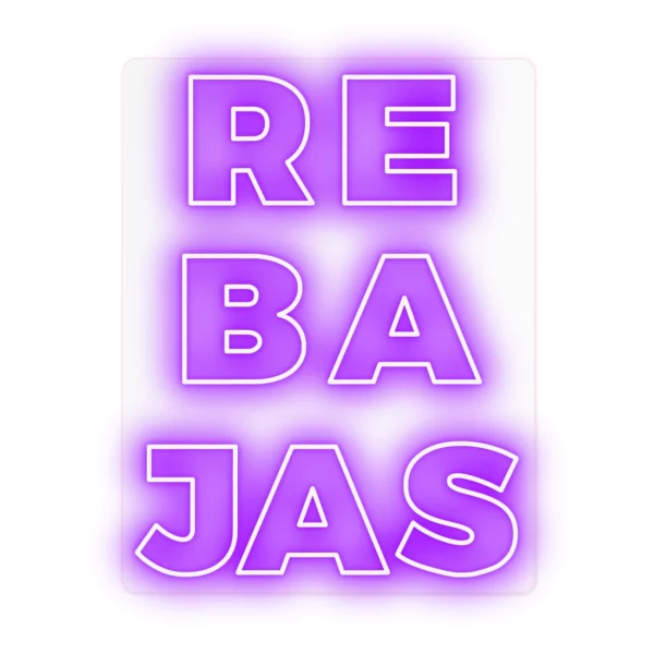 Neón led personalizado cartel REBAJAS - Imagen 11
