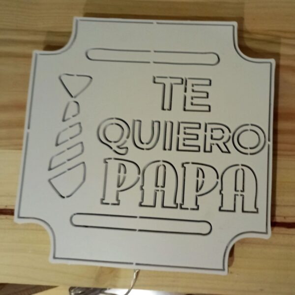 Placa PVC personalizada día del Padre - Imagen 5