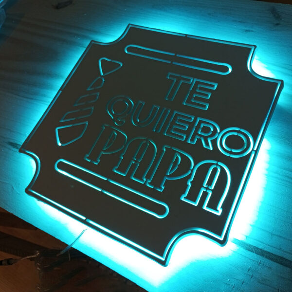 Placa PVC personalizada día del Padre - Imagen 6