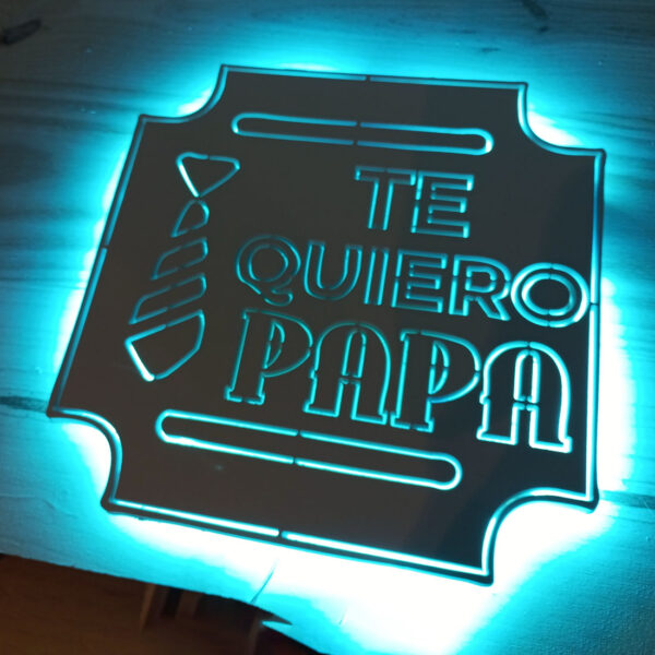 Placa PVC personalizada día del Padre - Imagen 4