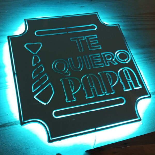 Placa PVC personalizada día del Padre - Imagen 3