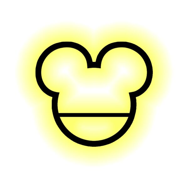 Placa neón-led nombre personalizado orejas Mickey Mouse - Imagen 13