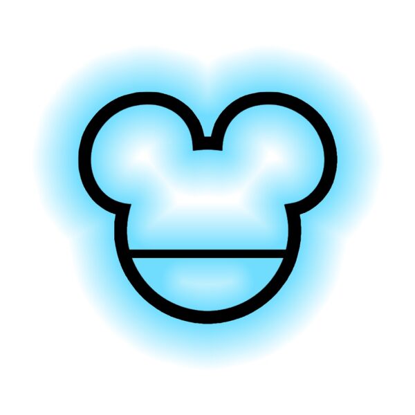 Placa neón-led nombre personalizado orejas Mickey Mouse - Imagen 10