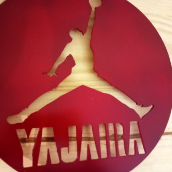 Cartel neón-led nombre jugador baloncesto - Imagen 3