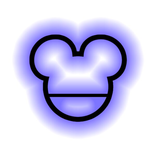 Placa neón-led nombre personalizado orejas Mickey Mouse - Imagen 11