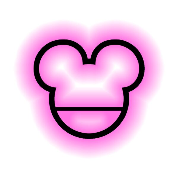 Placa neón-led nombre personalizado orejas Mickey Mouse - Imagen 9