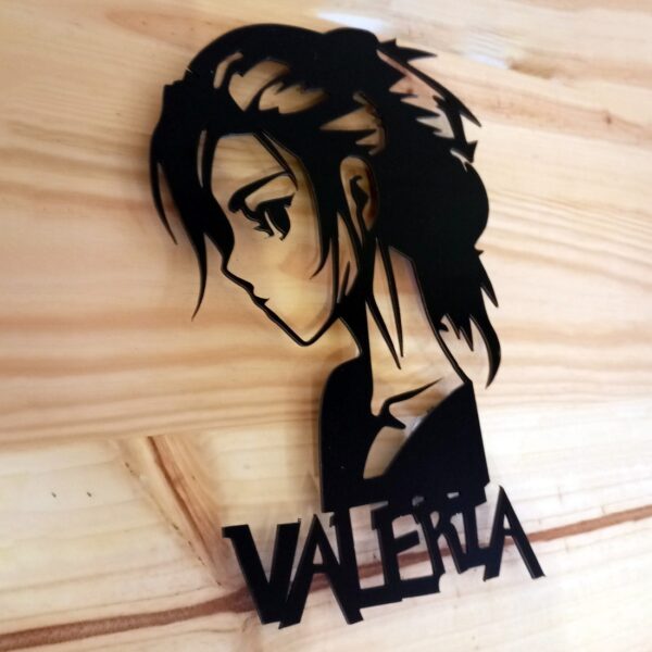 Cartel led personalizado nombre chica Anime Manga - Imagen 6