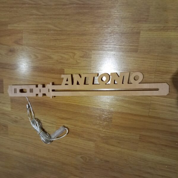 Lámpara espada Star Wars con nombre personalizado - Imagen 3