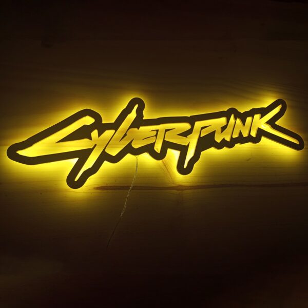 Cartel inspirado juego Cyberpunk 2077 - Imagen 3